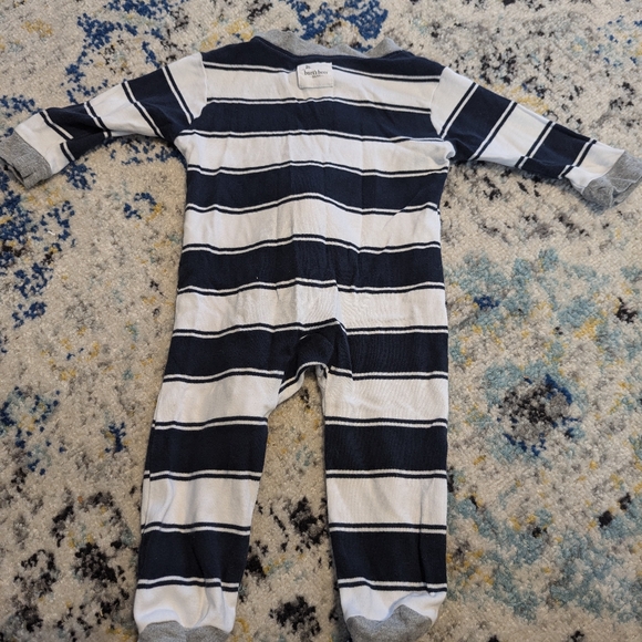 Lot of Burt's Bees 3-6 month 100% Cotton Baby Boy Pajama Sleepers - Picture 9 of 11